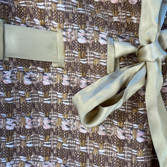 Austin Reed Vintage Ribbon Sash Waist Blazer Coat - Picture 4 of 9